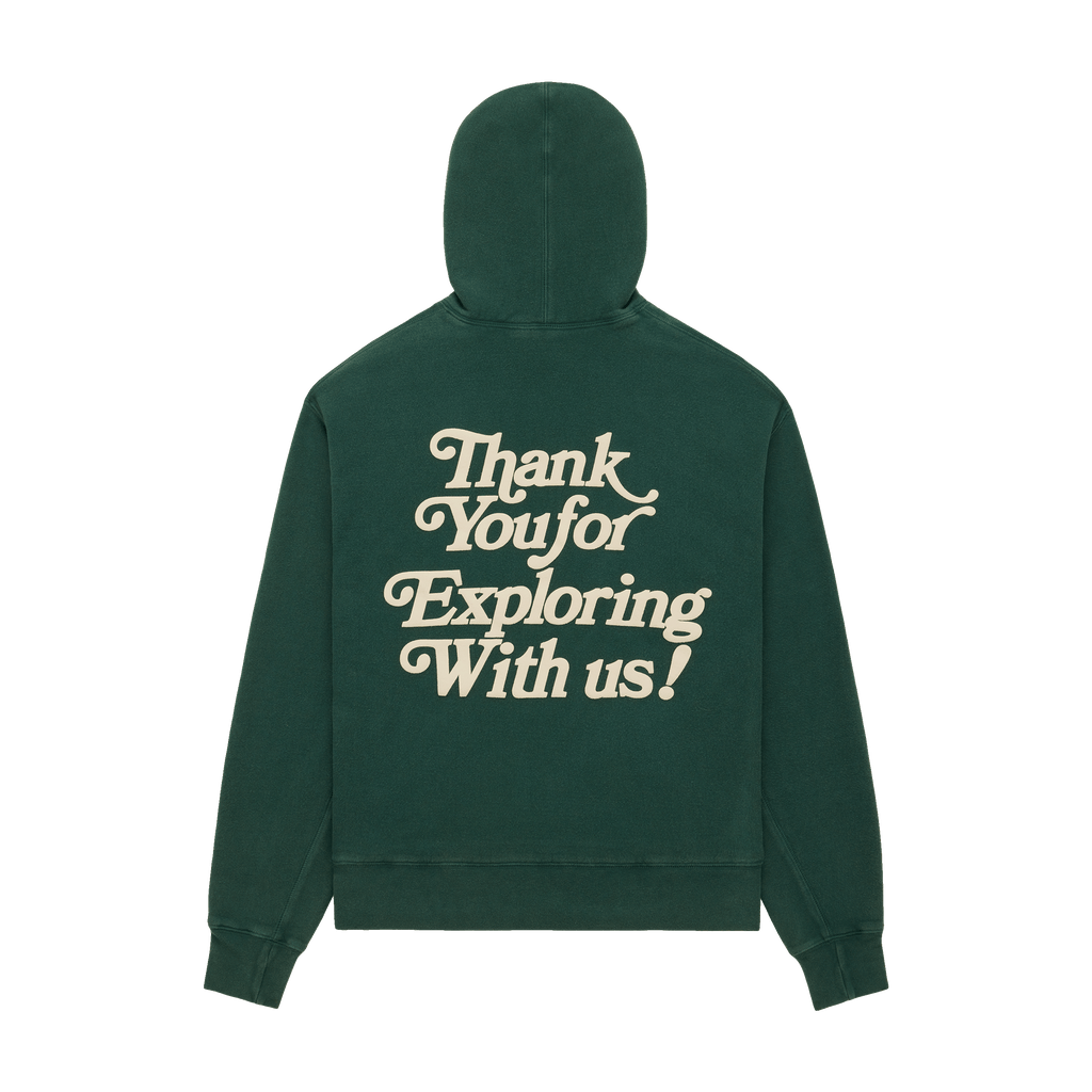 Green Exploring Hoodie
